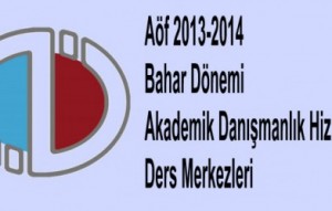 AÖF Akademik Danışmanlık Hizmetleri