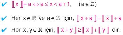 Matematik Özel Tanımlı Fonksiyonlar Konu Anlatımı www.egitim-dunyasi.net
