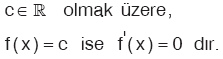 Türev Konu Anlatımı yazılı www.egitim-dunyasi.net