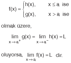 Limit ve Süreklilik Konu Anlatımı www.egitim-dunyasi.net