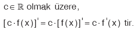 Türev Konu Anlatımı yazılı www.egitim-dunyasi.net