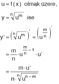 Türev Konu Anlatımı yazılı www.egitim-dunyasi.net