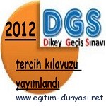 2012-DGS tercih kılavuzu yayımlandı 150*150