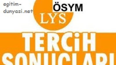 2012 LYS (üniversite) Yerleştirme Sonuçları