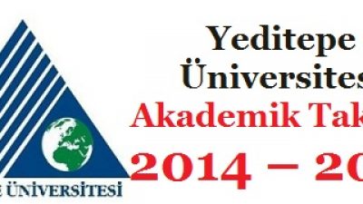 Yeditepe Üniversitesi Akademik Takvim 2014 – 2015 (detaylı)