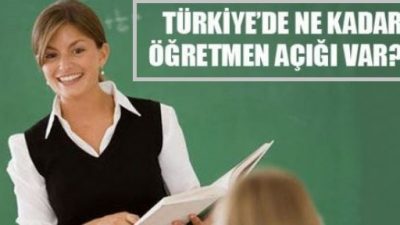 2015 Öğretmen İhtiyacı Açıklandı.