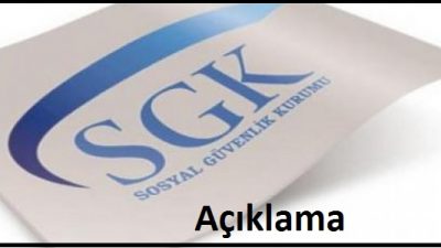 SGK’dan Borç Açıklaması 2015