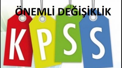 2015 KPSS Öncesi Önemli Değişiklik Tıkla Öğren