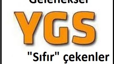 2015 YGS “Sıfır” çeken öğrenci sayısı