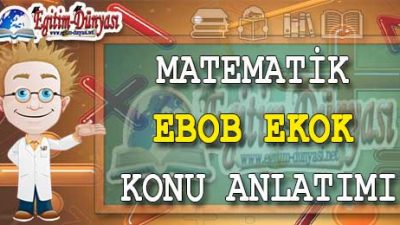 EBOB EKOK Konu Anlatımı Video