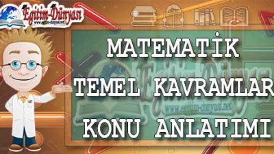 Matematik Temel Kavramlar Konu Anlatımı Video
