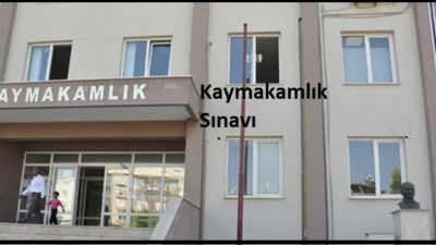 2015 Kaymakamlık Sınavı İçin Düzenleme