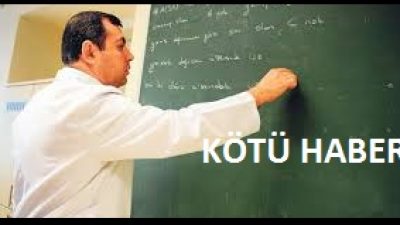 Dershane Öğretmenlerine Kötü Haber