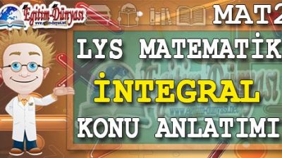 İntegral Konu Anlatımı Video