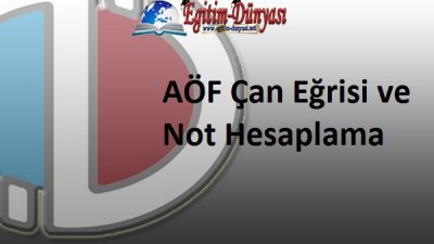 AÖF Notları ve Çan Eğrisi Nasıl Hesaplanır , Tıkla Öğren