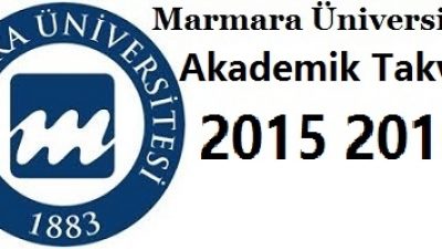 Marmara Üniversitesi Akademik Takvim 2015 2016