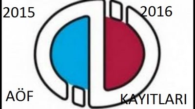 2015-2016 AÖF Kayıtları ,Kayıt Yenileme, Kayıt Tarihleri,