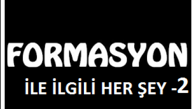 2015-2016 Formasyon İle İlgili Her Şey -2