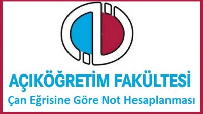 AÖF Çan Eğrisine Göre Not Hesaplanması