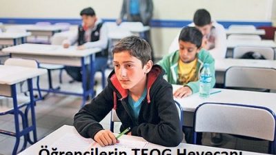 Öğrencilerin TEOG Heyecanı